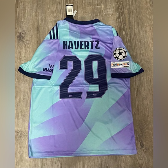 Kai Havertz Arsenal Third UCL Jersey 24/25 - Picture 1 of 2